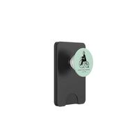 Author R L Stevenson on a Bicycle Funny Cycling PopSockets PopWallet for MagSafe