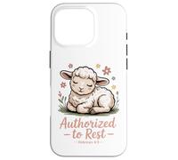 Authorized to Rest Hebrews 4:9 Case for iPhone 16 Pro