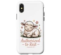 Authorized to Rest Hebrews 4:9 Case for iPhone X/XS
