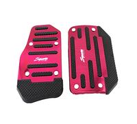 Auti-slip Aluminum Manual Gear Brake Accelerator Clutch Foot Pedal Pad Cover Car Accessories Footrest Car Pedal Extenders For Short People Outbacks Pads Automatic Manual Covers Anti