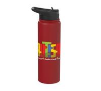 Autism Accept Understand Love Puzzle Autism Awareness Stainless Steel Insulated Water Bottle