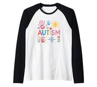 Autism Accept Understand Love Raglan Baseball Tee
