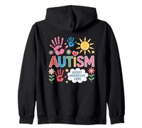 Autism Accept Understand Love Zip Hoodie
