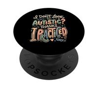 Autism Acceptance Autistic Masking Neurodiversity ASD PopSockets Adhesive PopGrip