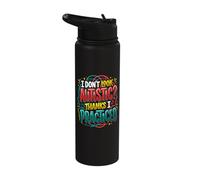 Autism Acceptance Autistic Masking Neurodiversity ASD Stainless Steel Insulated Water Bottle