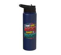 Autism Acceptance Autistic Masking Neurodiversity ASD Stainless Steel Insulated Water Bottle