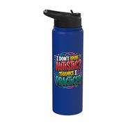 Autism Acceptance Autistic Masking Neurodiversity ASD Stainless Steel Insulated Water Bottle