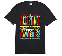 Autism Acceptance Autistic Neurodiversity ASD Spectrum Comfort Colors Adult Heavyweight T-Shirt