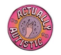 Autism Acceptance Badge with Pride for Adults - Enameled Pin