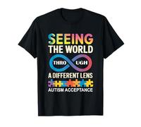 Autism Acceptance for Men, Women, Kids. Autism Awareness T-Shirt