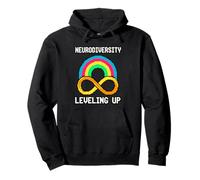 Autism Acceptance Growing Together Floral Infinity Pullover Hoodie