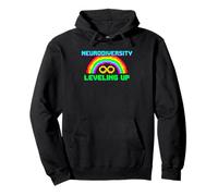 Autism Acceptance Growing Together Floral Infinity Pullover Hoodie