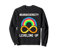 Autism Acceptance Growing Together Floral Infinity Sweatshirt