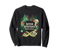 Autism Acceptance Growing Together Floral Infinity Sweatshirt