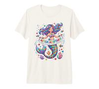 Autism Acceptance Mermaid Themed Neurodiversity Design Premium T-Shirt