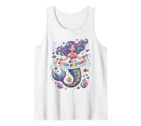 Autism Acceptance Mermaid Themed Neurodiversity Design Tank Top