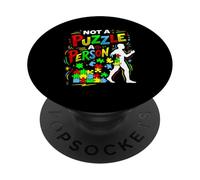 Autism Acceptance Not A Puzzle Autistic Neurodiversity PopSockets Adhesive PopGrip