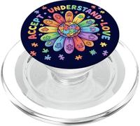 Autism awareness accept understand love PopSockets PopGrip for MagSafe