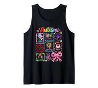 Autism Awareness Acceptance Advocate Love Educate Tank Top