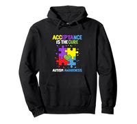 Autism Awareness Acceptance Is The Cure Pullover Hoodie