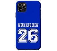 Autism Awareness Acceptance Month April 2026 Wear Blue Crew Case for iPhone 11 Pro Max