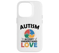 Autism Awareness Acceptance Neurodiverse Autistic Love Case for iPhone 14 Pro