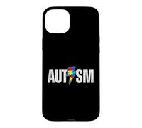 Autism Awareness Autism Lightning Kids Boys Girls Men Women Case for iPhone 15 Plus