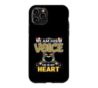 Autism Awareness | Autistic | I Am His Voice He Is My Heart Case for iPhone 11 Pro