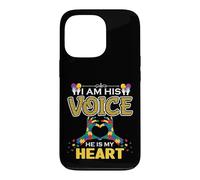 Autism Awareness | Autistic | I Am His Voice He Is My Heart Case for iPhone 13 Pro