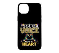 Autism Awareness | Autistic | I Am His Voice He Is My Heart Case for iPhone 14 Plus