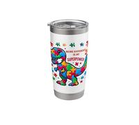 Autism Awareness - Being Different is My Superpower Stainless Steel Insulated Tumbler