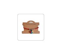 Autism Awareness Bracelet, Handmade Adjustable braided Puzzle Piece Jigsaw Heart Charm Red String Bracelet Diversity Rope Bracelets Jewelry Gifts for Women Autistic Autism Population, 8.1In, 合金, no