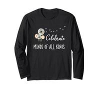 Autism Awareness Celebrate Minds Of All Kinds Wildflower Long Sleeve T-Shirt