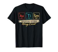 Autism Awareness Chemistry ASD Fun Disability Periodic Table T-Shirt