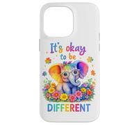 Autism Awareness Cute Elephant Animal Its Ok To Be Different Case for iPhone 14 Pro Max