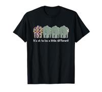 Autism Awareness Cute Elephant Animal Its Ok To Be Different T-Shirt