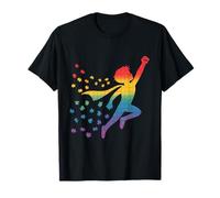 Autism Awareness Day Hero Puzzle Rainbow Pride T-Shirt