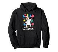 Autism Awareness Day Month Dancing To A Different Beat Pullover Hoodie