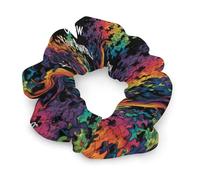 Autism Awareness Day Month Grow Your Awareness Women's Hair Ties Elastic Scrunchies Silk Like Scrunchy Accessories for Sleep