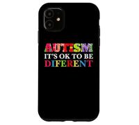 Autism Awareness Day Month It's Ok To Be Different Case for iPhone 11