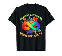 Autism Awareness Different Isn't Broken Silent Isn't Empty T-Shirt