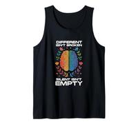 Autism Awareness Different Isn't Broken Silent Isn't Empty Tank Top