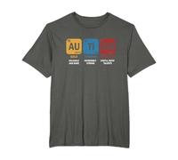 Autism Awareness Elements Periodic Table ASD Chemistry T-Shirt