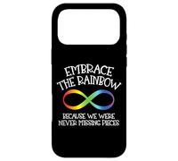 Autism Awareness Embrace The Rainbow Infinity Anti Puzzle Case for iPhone 17 Pro Max