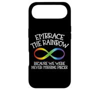 Autism Awareness Embrace The Rainbow Infinity Anti Puzzle Case for iPhone Air