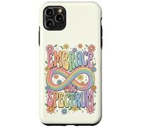 Autism Awareness Embrace The Spectrum Retro Groovy Infinity Case for iPhone 11 Pro Max