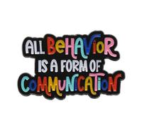 Autism Awareness Enamel Lapel Pin Rainbow Puzzle Autism Support Brooch for Clothes Backpacks Hats, Zinc, no gemstone