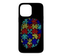 Autism Awareness Fingerprint Puzzle Color Neurodiversity Case for iPhone 13 Pro Max