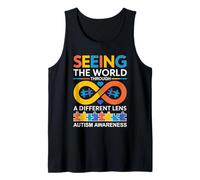 Autism Awareness for Men, Women & Kids. Autism Support Tank Top