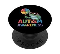 Autism Awareness Frog PopSockets Adhesive PopGrip